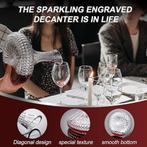 Paysky Dikke karaf van kristalglas SNELLE GRATIS LEVERING, Antiek en Kunst, Verzenden