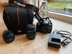 Canon EOS 1100D + toebehoren, TV, Hi-fi & Vidéo, Appareils photo numériques, Enlèvement, Comme neuf, Reflex miroir, Canon