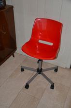 Chaise de bureau Ikea, Maison & Meubles, Chaises de bureau, Chaise de bureau, Utilisé, Rouge, Enlèvement ou Envoi