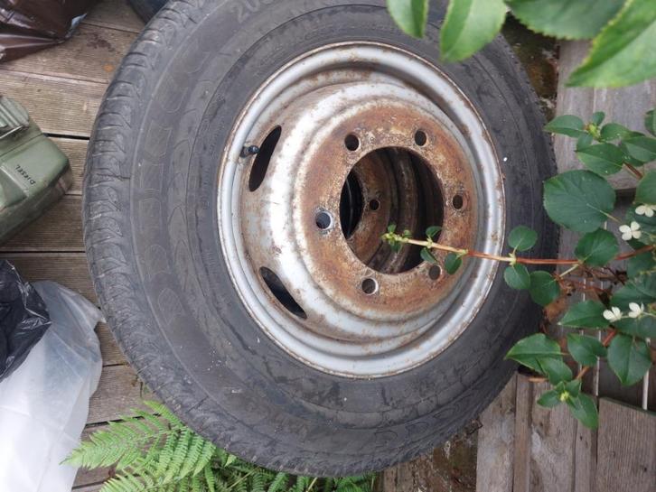 Set van 7 banden en wielen, Auto-onderdelen, Banden en Velgen, Band(en), 16 inch, Bestelwagen, Ophalen