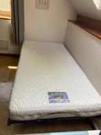 A vendre sommier sur pied et matelas 1m, Ophalen, Eenpersoons, 200 cm, Metaal