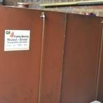 2 CUVES MAZOUT 1260 L CHACUNE (contenant encore +/- 90 L)., Bricolage & Construction, Enlèvement, Utilisé