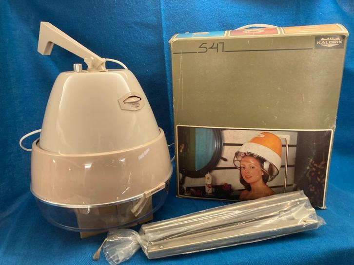 HAARDROGER "KALORIK "(vintage jaren zeventig) op voet, Handtassen en Accessoires, Uiterlijk | Haarverzorging, Zo goed als nieuw