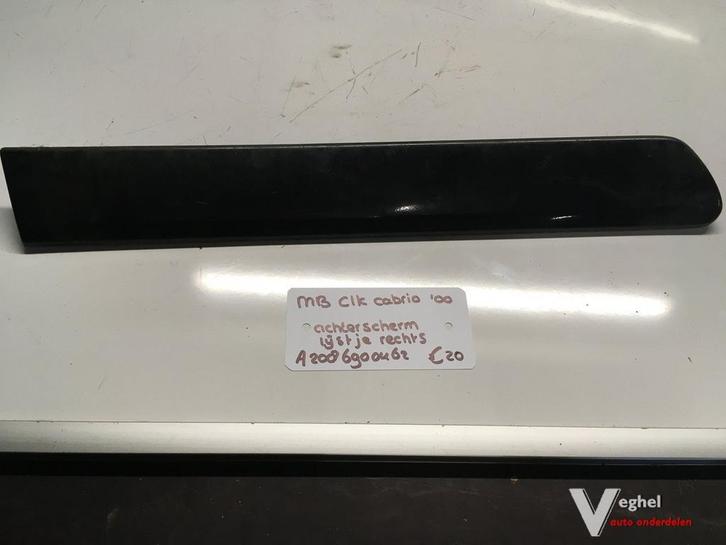 Mercedes CLK Cabrio 2.0 compressor 2000 AchterschermLijst Re, Auto-onderdelen, Carrosserie, Gebruikt, Ophalen of Verzenden