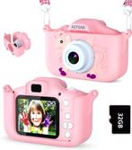 Appareil photo numérique rose pour enfants 3-10 ans, Audio, Tv en Foto, Fotocamera's Digitaal, Ophalen, Compact, Zo goed als nieuw