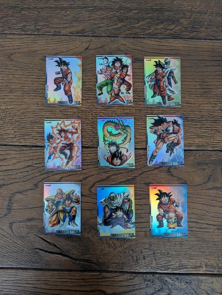 Dragon Ball Trading Card DBZ deel 1 MINT-kaarten met volledi, Verzamelen, Speelkaarten, Jokers en Kwartetten, Ophalen of Verzenden