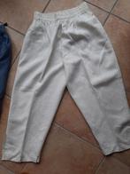 Pasja 100% linnen witte broek, Kleding | Dames, Wit, Maat 42/44 (L), Ophalen of Verzenden, Zo goed als nieuw