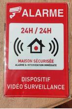 Plaques métalliques alarme de sécurité.Envoi soigné possible, Enlèvement ou Envoi, Neuf