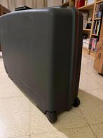 Grote VINTAGE koffer - grijs - Delsey - solid, Ophalen, Gebruikt, Hard kunststof, 70 cm of meer