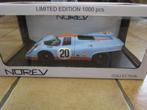 norev 1:18 porsche 917k gulf le mans 1970, Hobby en Vrije tijd, Ophalen of Verzenden, Zo goed als nieuw, Auto, Norev