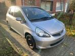 Honda Jazz AIRCO 1.3 benzine 2005, Autos, Honda, Argent ou Gris, Achat, Boîte manuelle, Noir