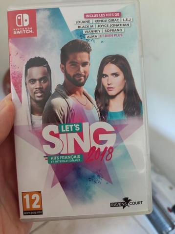 Let's Sing 2018 - Nintendo Switch, Enlèvement ou Envoi, Comme neuf