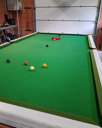 Snookertafel 12 feet, Enlèvement, Comme neuf, Table de snooker
