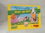 Dier op Dier Haba 2+ / speelgoed Haba, Kinderen en Baby's, Ophalen of Verzenden, Zo goed als nieuw, Puzzelen