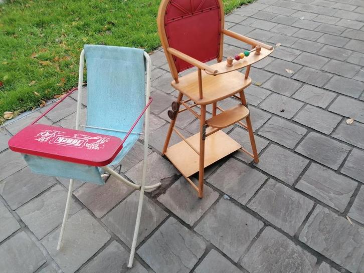 Ventage kinderstoelen, Antiek en Kunst, Antiek | Meubels | Stoelen en Sofa's, Ophalen