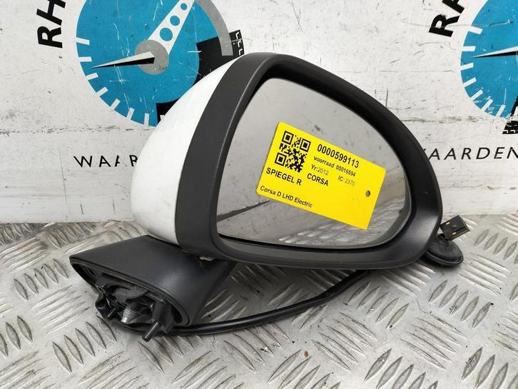 OPEL CORSA 1.2 EcoF. CL.Ed. LPG  [R_DOOR_MIRROR] 2012, Auto-onderdelen, Overige Auto-onderdelen, Gebruikt, ARN erkend, Stiba lid