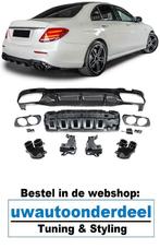 diffuser Uitlaat Voor Mercedes W213 E63 AMG Look, Auto diversen, Tuning en Styling, Verzenden