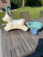 Smoby baby pony loopwagen met karretje, Ophalen of Verzenden, Zo goed als nieuw