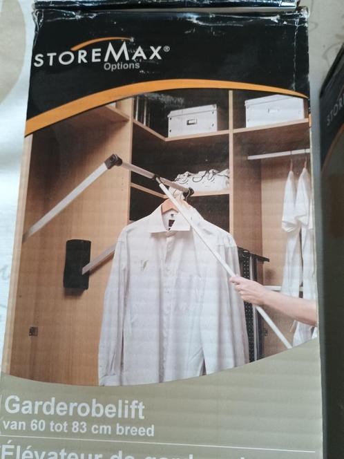 Kledinglift - Garderobelift –Storemax, Huis en Inrichting, Woonaccessoires | Kapstokken, Ophalen of Verzenden