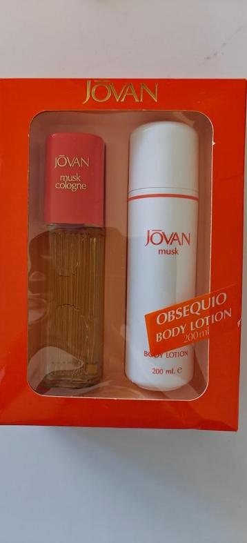 Jovan musk Cologne en bodylotion  beschikbaar voor biedingen