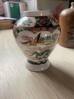 Prachtige Handgeschilderde Chinese vaas. 15cm, Antiek en Kunst, Ophalen of Verzenden