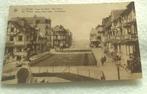 Koning Albertplein De Panne Bonzelstraat, Verzenden, 1920 tot 1940, Gelopen, West-Vlaanderen