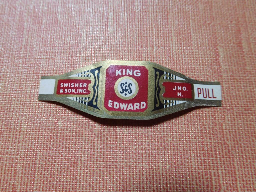 1 bague de cigare King Edward, Enlèvement ou Envoi, Comme neuf, Bagues de cigare