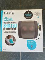 Coussin massant/chanffant Shiatsu, sur batterie ou secteur,, Sports & Fitness, Produits de massage, Enlèvement, Comme neuf, Chaise de massage ou Coussin