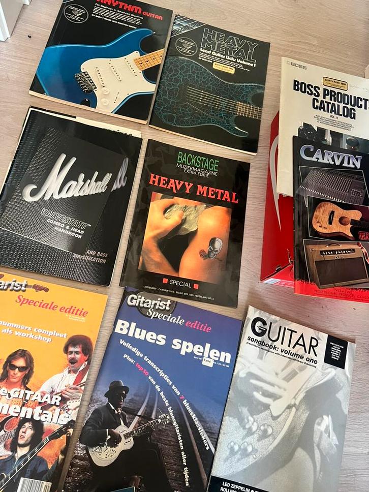 Gitaar catalogussen en tijdschriften, Muziek en Instrumenten, Snaarinstrumenten | Gitaren | Elektrisch, Ophalen of Verzenden