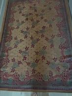 Tapis beige/ rouge comme neuf Long195cm  larg 137cm, Enlèvement, Comme neuf, Beige