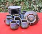 12 tasses + 11 sous tasses poterie ligers, Maison & Meubles, Enlèvement ou Envoi, Utilisé, Poterie, Tasse(s) et/ou soucoupe(s)