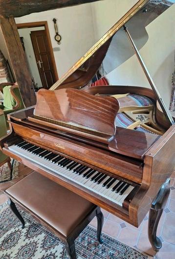 Baby vleugel piano chippendale schimmel beschikbaar voor biedingen