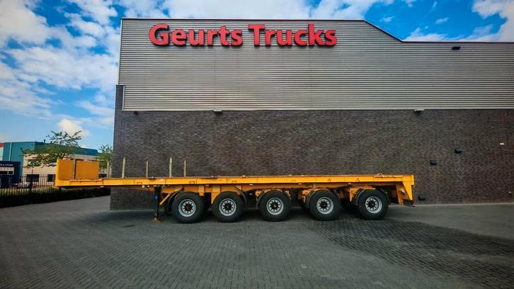 ES-GE 5 BAL-74-NA BALLAST TRAILER, 3E, 4E en 5E ASSEN GESTUU, Auto's, Vrachtwagens, ABS, Aanhangers en Opleggers, Overige brandstoffen