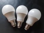3 led lampen, Comme neuf, E27 (grand), Enlèvement, Ampoule LED