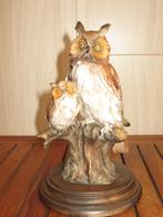 Beeld uiltjes . Capodimonte., Ophalen of Verzenden, Zo goed als nieuw, Dier