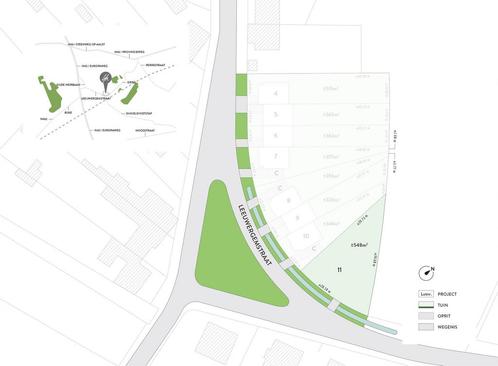 Bouwgrond te koop in Leeuwergem, Immo, Gronden en Bouwgronden, 500 tot 1000 m²