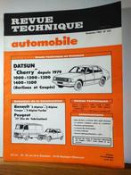 RTA - Datsun Cherry - Renault 5 Alpine- Peugeot J7, Autos : Divers, Modes d'emploi & Notices d'utilisation, Enlèvement ou Envoi