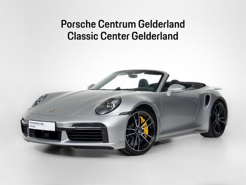 Porsche 992 Turbo S Cabriolet, Auto's, Porsche, Bedrijf, 4x4, Adaptive Cruise Control, Lederen bekleding, Metaalkleur, Stoelventilatie