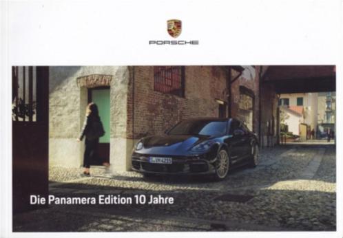 Brochure Porsche Panamera Edition 10 Jahre 10-2019 DUITSLAND, Livres, Autos | Brochures & Magazines, Neuf, Porsche, Enlèvement ou Envoi