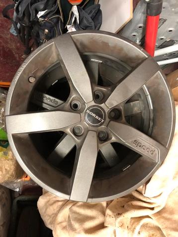 Jantes Borbet 17” x4, Enlèvement, Utilisé