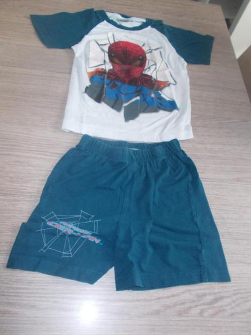 B - Pyjama été Spiderman (H&M) taille 104, Kinderen en Baby's, Kinderkleding | Maat 104, Zo goed als nieuw, Jongen, Nacht- of Onderkleding