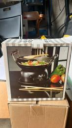 7 delig wokpan op brandalcohol, Ophalen, Zo goed als nieuw