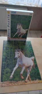 Puzzel van paard 500 stukjes, Ophalen, Zo goed als nieuw, Legpuzzel
