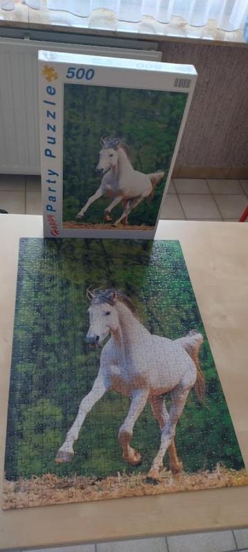 Puzzel van paard 500 stukjes beschikbaar voor biedingen
