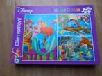 Puzzles Disney Ariel 3x48 pièces, Enlèvement, 10 à 50 pièces, Utilisé, 4 à 6 ans