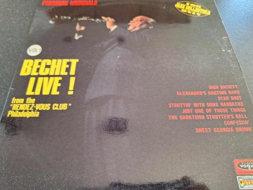 Sidney Bechet - Bechet Live ! Vol. 1 Lp Vinyl, Cd's en Dvd's, Vinyl | Jazz en Blues, Gebruikt, Jazz, 1940 tot 1960, 12 inch, Ophalen of Verzenden