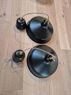 2 hanglampen 38cm, Ophalen, Zo goed als nieuw, Metaal, Modern