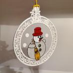 Décoration de fenêtre Bonhomme de neige Bonhomme de neige -, Enlèvement ou Envoi