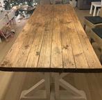 Stevige houten eettafel, Enlèvement, Utilisé, Cinq personnes ou plus, Rectangulaire