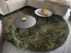 rond groen tapijt, Maison & Meubles, Ameublement | Tapis & Moquettes, 150 à 200 cm, Vert, Modern, Rond